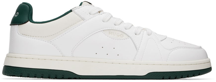 Sneakers og sko BOSS Faux-Leather Hvid | 50529896, 0