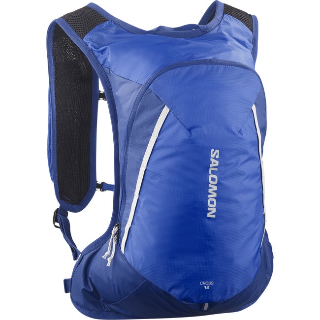 Rygsæk Salomon Cross 12 Trail Running Hydration Vest Blå | LC2463600, 1