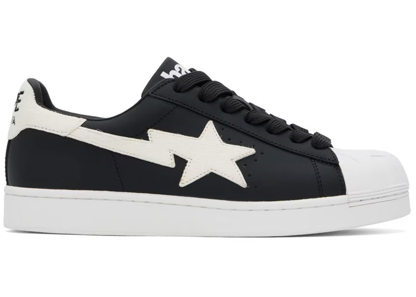 Sneakers og sko BAPE A Bathing Ape Skull Sta #2 Black Sort | 1J80-191-065-BLK