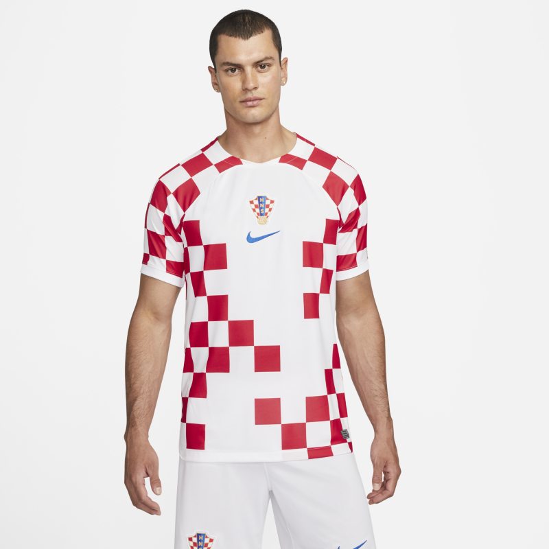 Jersey Nike Croatia 2022/23 Stadium Home Dri-FIT Football Shirt Hvid | DN0684-100, 0