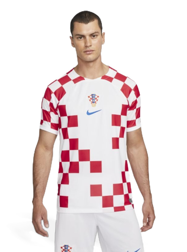 Jersey Nike Croatia 2022/23 Stadium Home Dri-FIT Football Shirt Hvid | DN0684-100