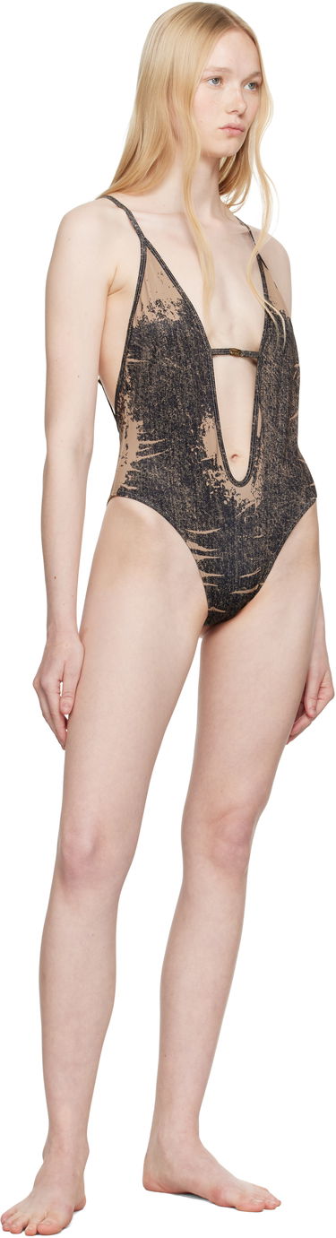 Badetøj Diesel Diesel Daisy-Dnm One-Piece Swimsuit Brun | A17481 0BNCW, 3