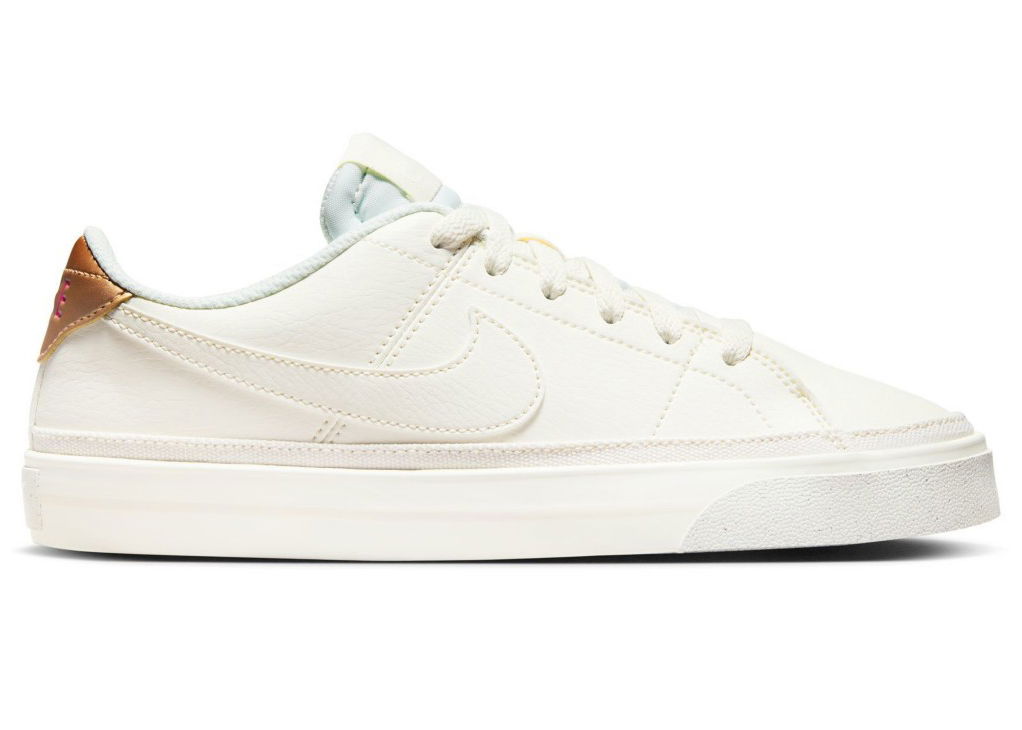 Sneakers og sko Nike Court Legacy Next Nature Phantom Metallic Red Bronze (Women's) Hvid | DH3161-003, 0