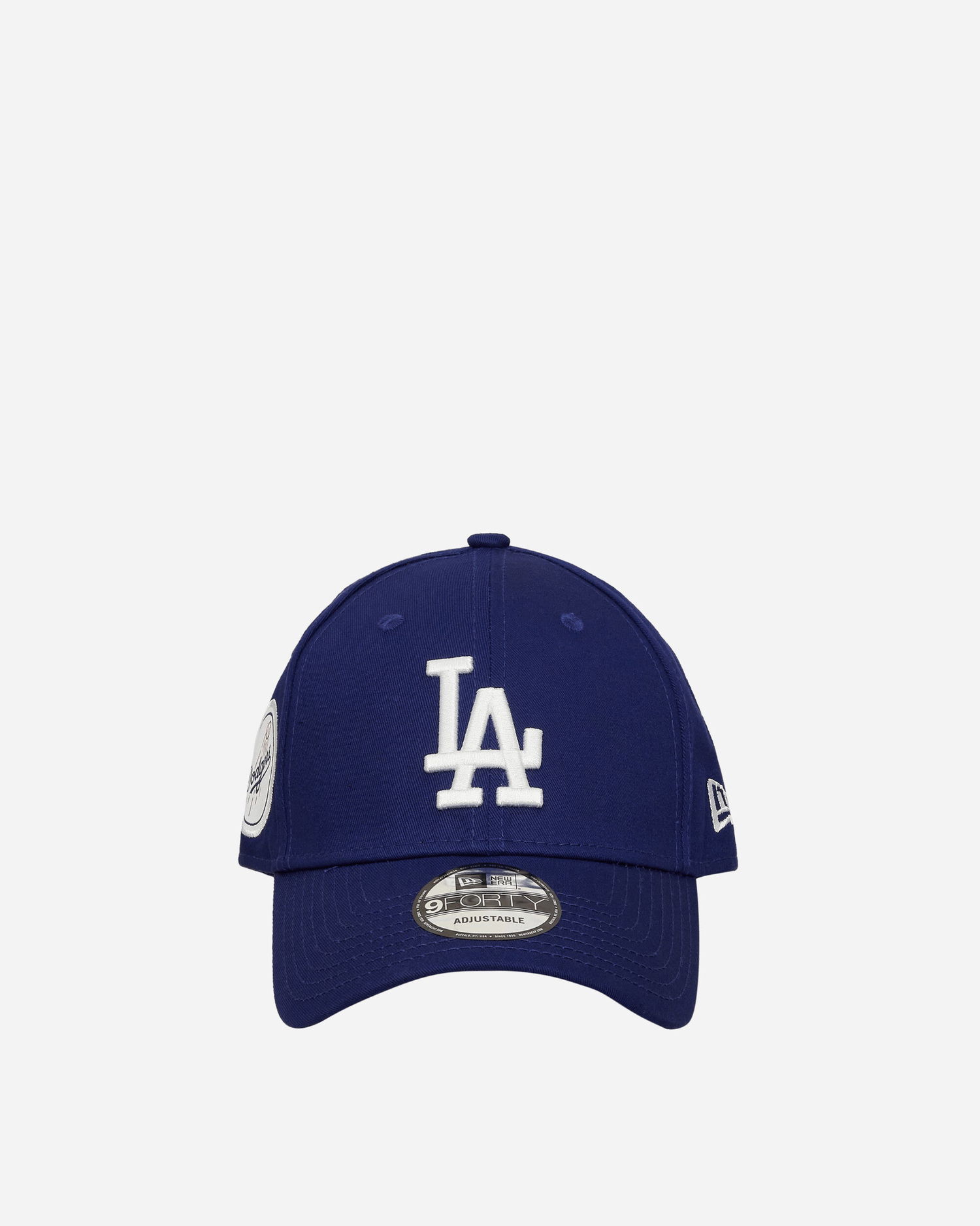 Kasket New Era LA Dodgers Team Side Patch 9FORTY Adjustable Cap Mørkeblå | 60364396 DRYWHI, 1