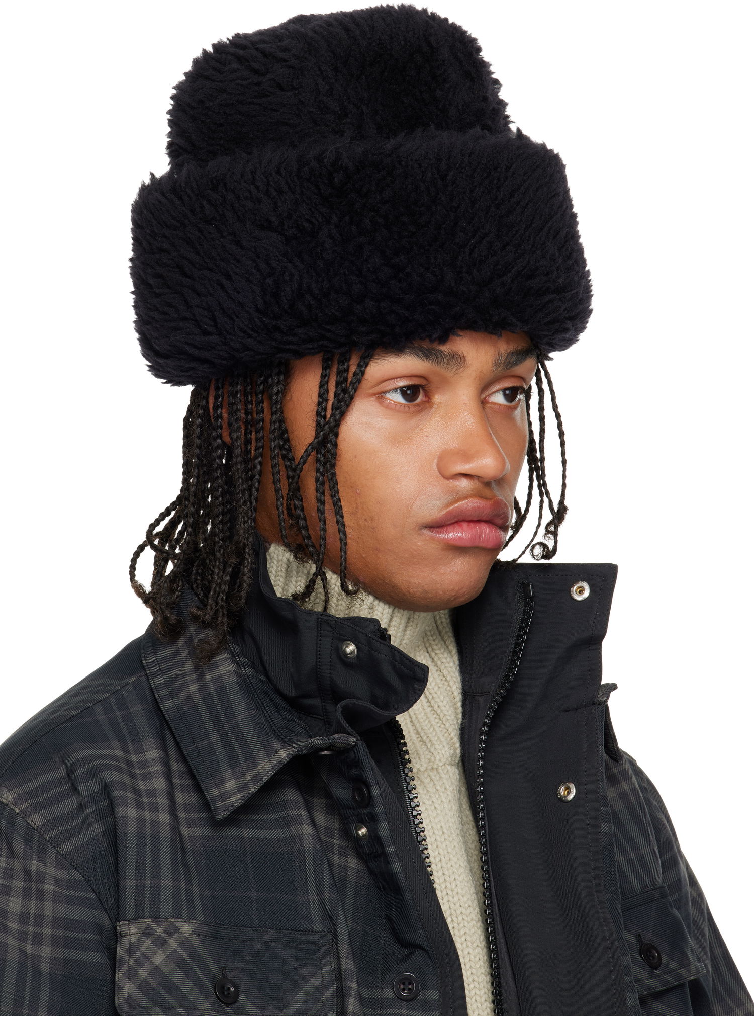 Beanie sacai Puffy Beanie Hat Sort | 25-01043S, 1