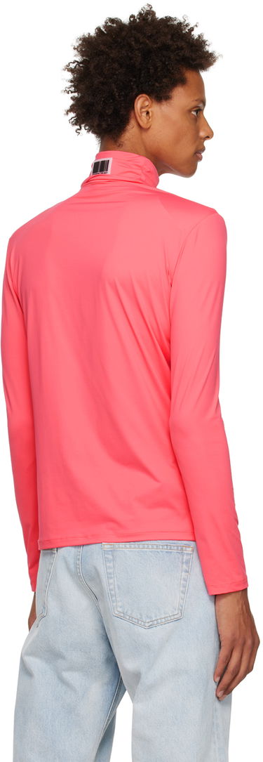 Sweater VETEMENTS Barcode Turtleneck Long Sleeve Lyserød | VL14TO300H, 2