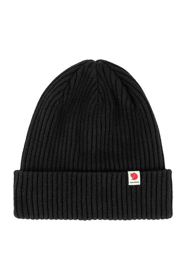 Beanie FJÄLLRÄVEN Rib Hat Beanie Sort | F13100184.550, 0