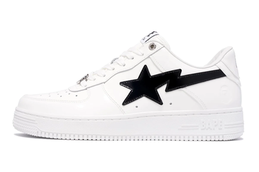 Sneakers og sko BAPE Bape Sta #2 White/Black Hvid | 0ZXSHM191302M-WHT, 1