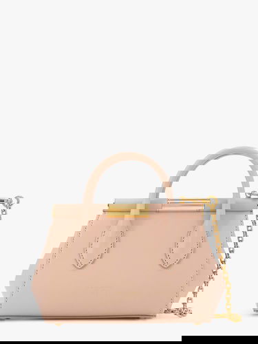 Håndtaske Dolce & Gabbana Dolce & Gabbana Marlene Top Handle Bag Beige | BB7744A3G1980095, 1