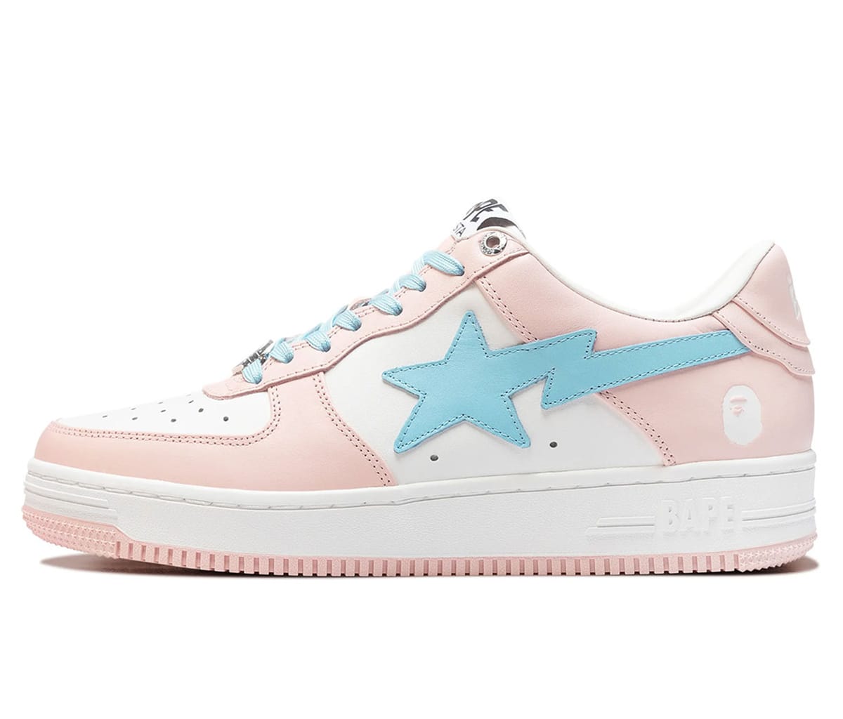Sneakers og sko BAPE Bapesta "Pastel Pink" Lyserød | 001FWH701005_PNK_A, 0