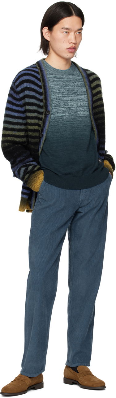 Sweater Paul Smith PS Paul Smith Crewneck Space Dye Sweater Blå | M2R-582Y-M22080-48, 3