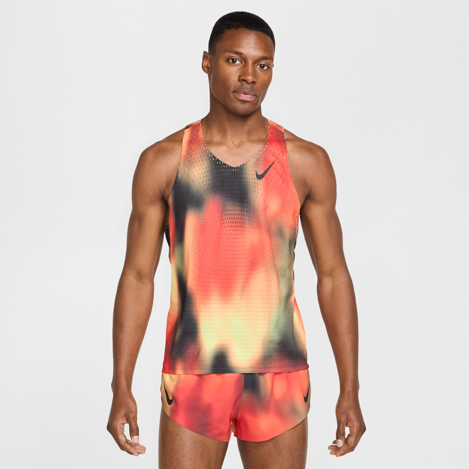 Tanktop Nike AeroSwift Elite Entry Dri-FIT ADV Running Singlet Flerfarvet | HJ3380-736, 1