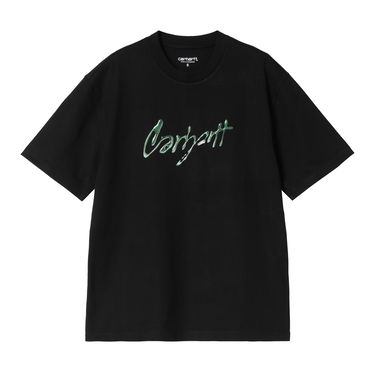T-shirt Carhartt WIP Short Sleeve Drip Script T-Shirt Sort | I034404_2, 0