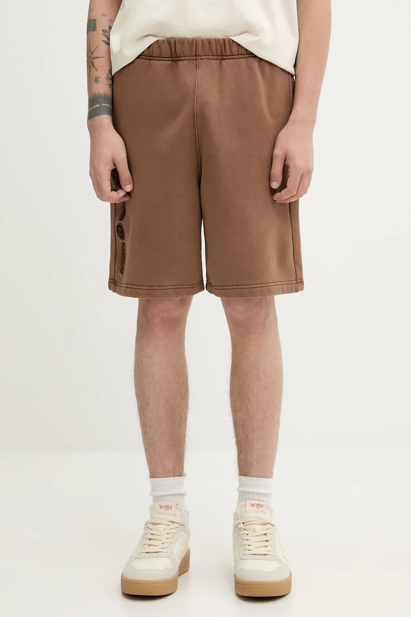 Shorts AAPE by A Bathing Ape AAPE Now Sweat Shorts Brun | AAPSPMB678XXO