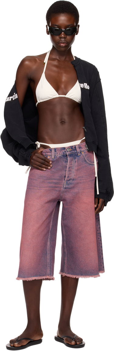 Jakke Martine Rose Martine Rose Shrunken Zip Up Crew Jacket Sort | 670JS02002, 4