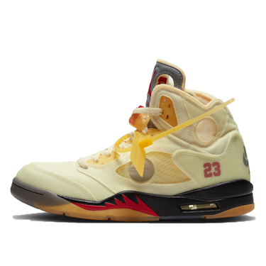 Sneakers og sko Jordan Off-White x Air Jordan 5 SP "Sail" Hvid | DH8565-100, 1
