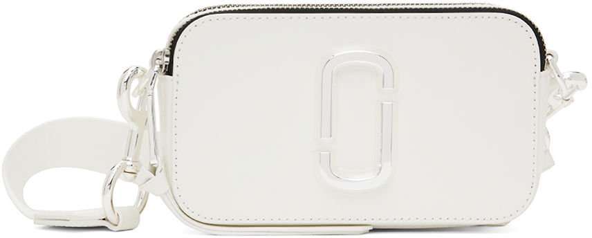 Skuldertaske Marc Jacobs Marc Jacobs 'The Snapshot DTM' Camera Bag Hvid | M0014867, 0