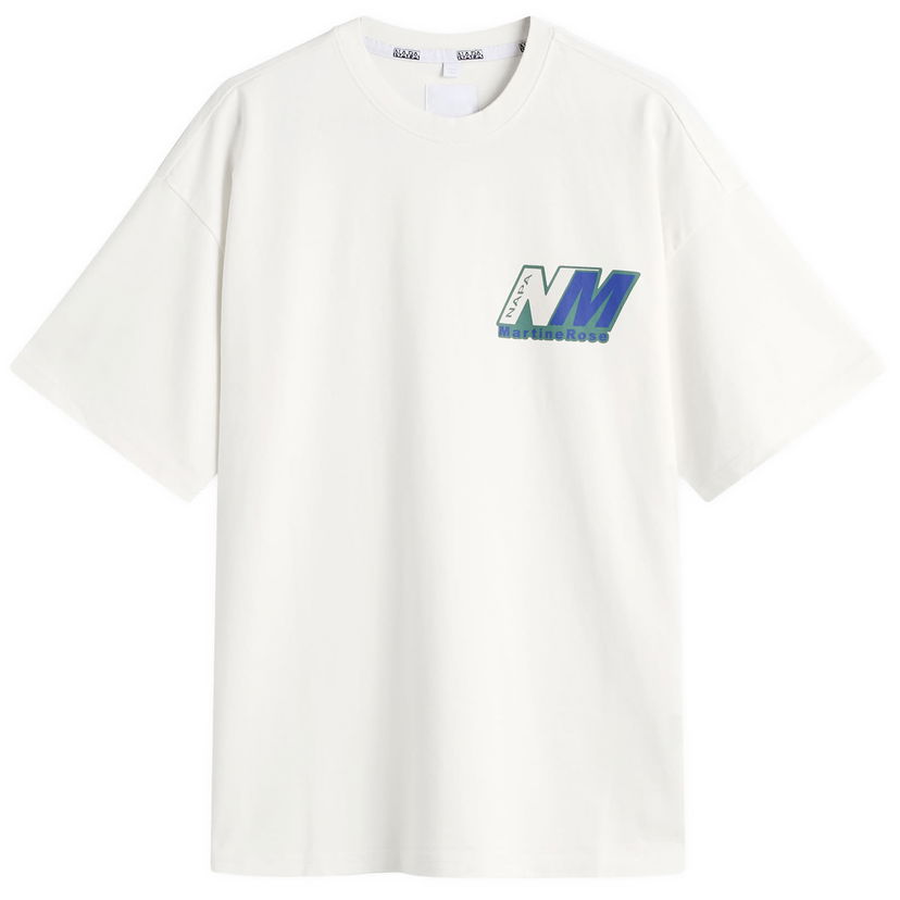 T-shirt Napapijri Martine Rose Logo T-Shirt Hvid | NP0A4HEW-N1A