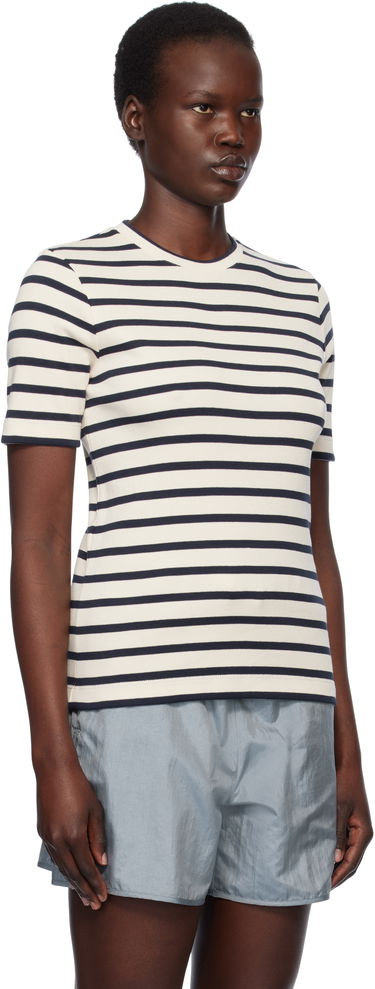 T-shirt Jil Sander Stripe T-Shirt Beige | J40GC0111_J46497, 1
