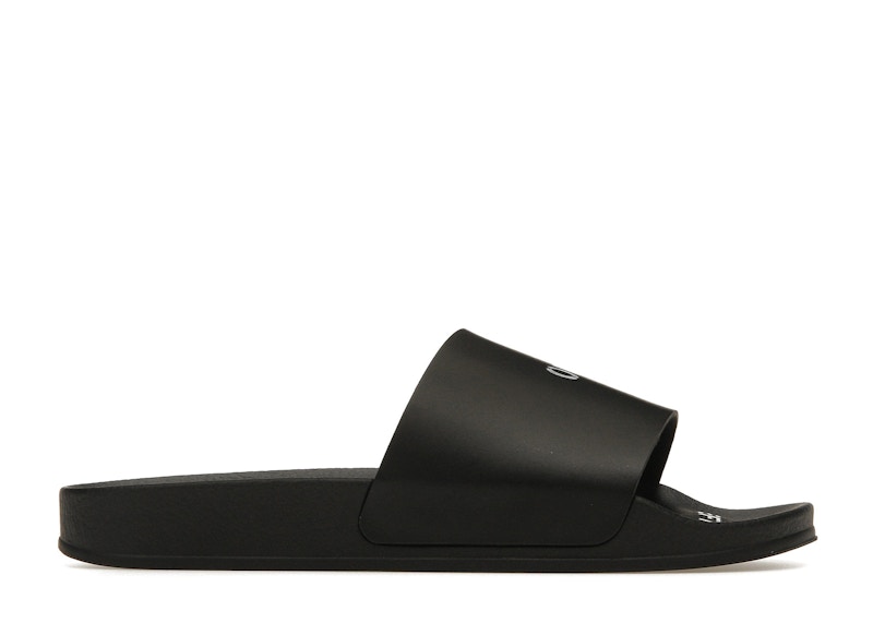 Sneakers og sko Off-White Pool Slides Black White W Sort | OWIC004S22MAT0011000 / OWIC002C99PLA0011001 / OWIC002S22PLA0011001 / OWIC002C99MAT001100, 0