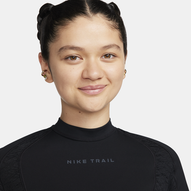 T-shirt Nike TRAIL DF LS TOP Sort | fn4706-010, 4