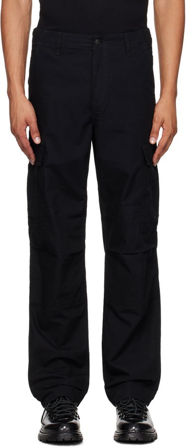 Cargo bukser Carhartt WIP Regular Fit Cargo Pants Sort | I032467, 0