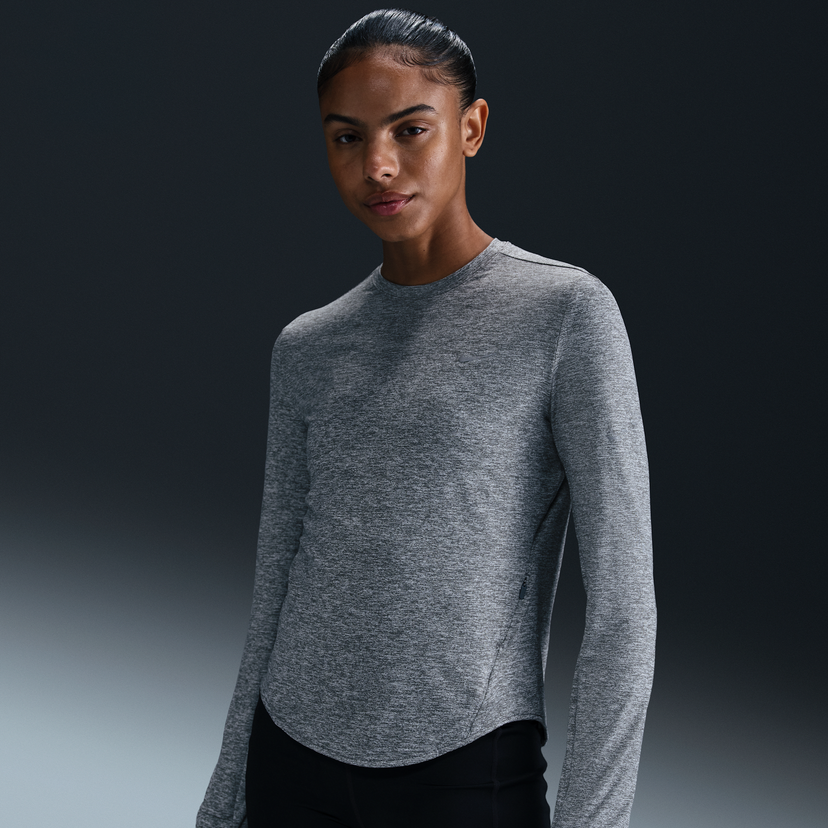 T-shirt Nike Swift Dri-FIT UV Long Sleeve Running Top Grå | HQ0503-084