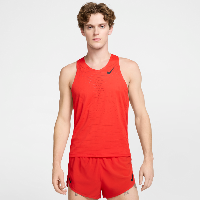 Tanktop Nike AeroSwift Dri-FIT ADV Running Singlet Rød | FN4231-696