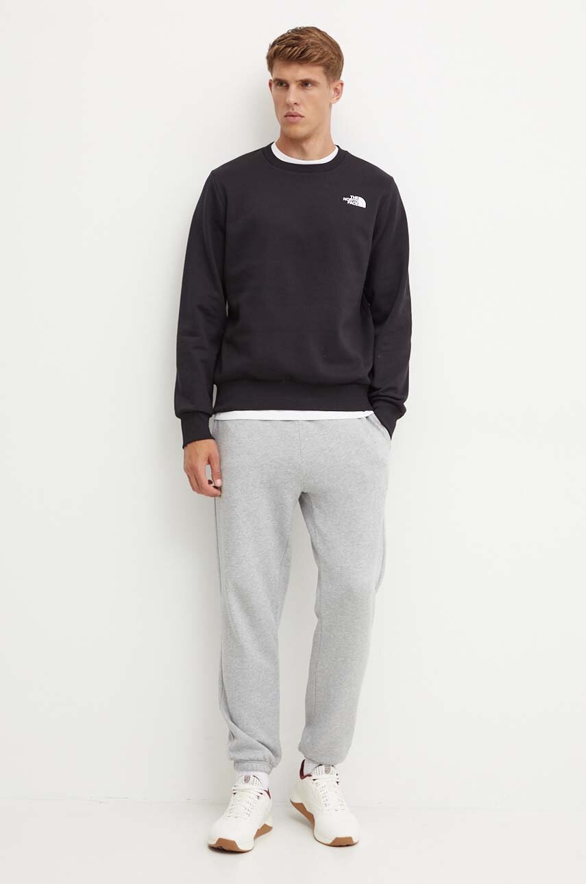 Sweater The North Face Simple Dome Crew Sweatshirt Sort | NF0A89FBJK31, 1