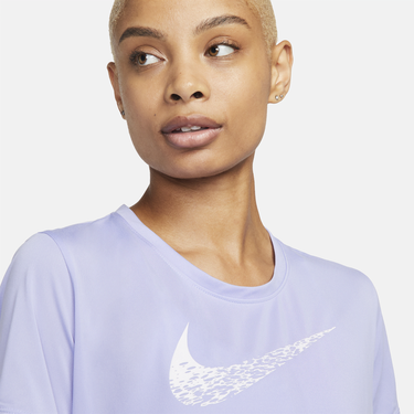 T-shirt Nike Swoosh Running Tee Lilla | DM7777-569, 1