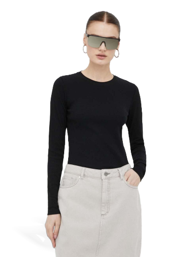T-shirt Samsoe Samsoe Long Sleeve Tee Sort | F00013150