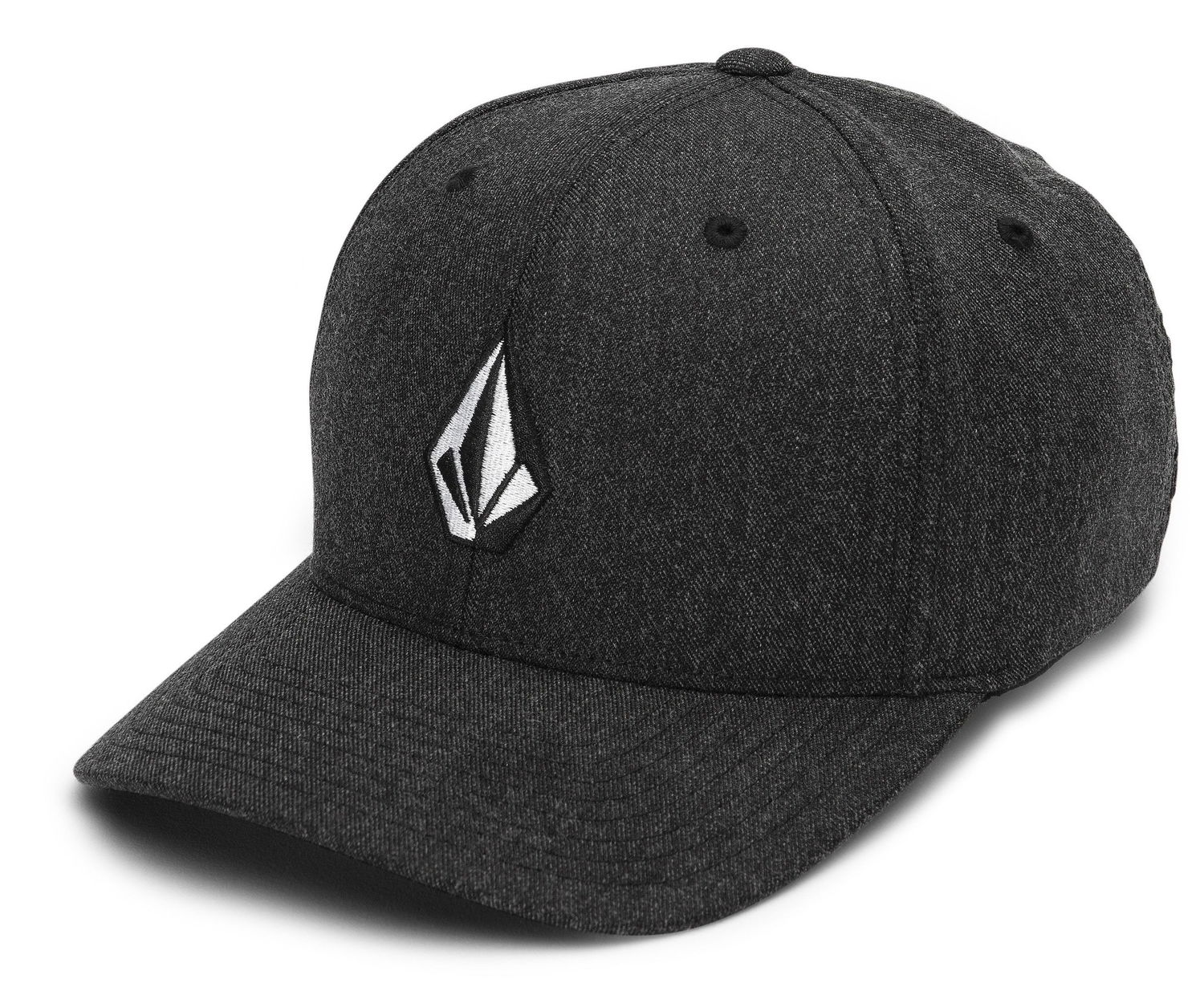 Kasket Volcom Full Stone Xfit Cap Sort | D5532102-CHH, 0