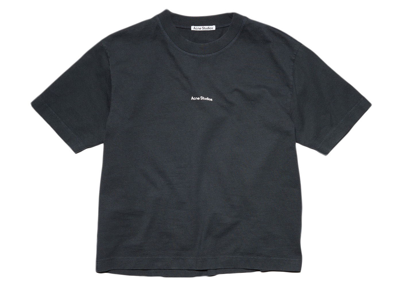 T-shirt Acne Studios Crewneck T-shirt Sort | FN-WN-TSHI000196, 0