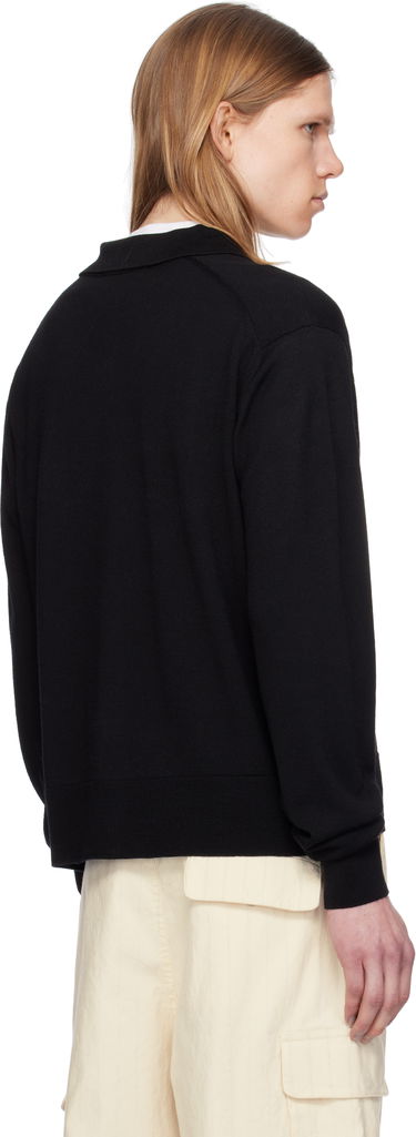 Sweater AMI AMI de Coeur Cardigan Sort | HKC211.KN0025, 2