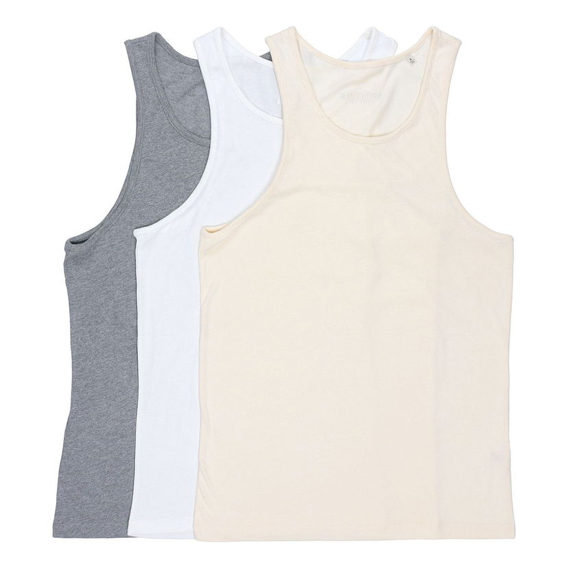 Tanktop Fear of God Essentials FW20 3 Pack Tank Tops Beige | FOG-FW20-177