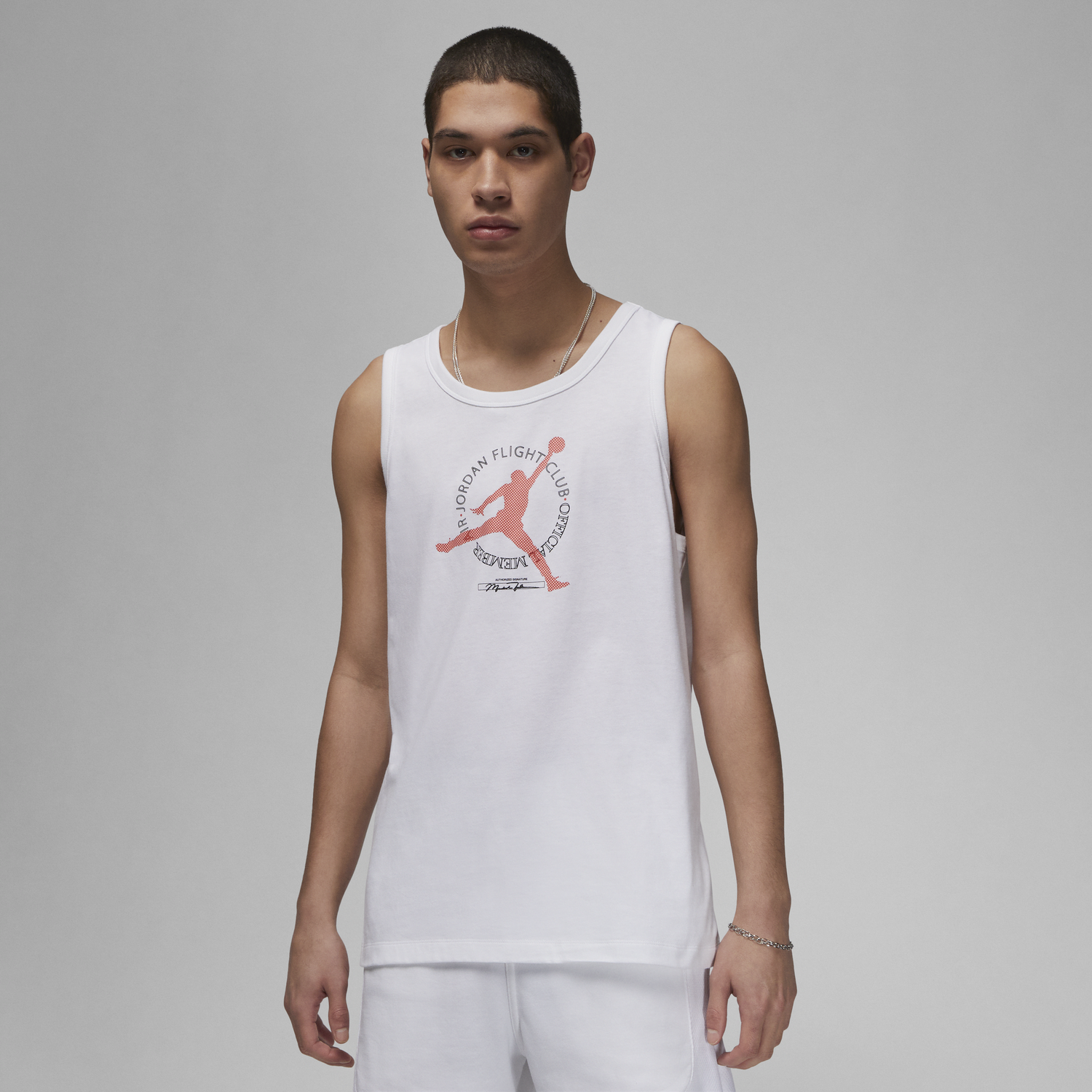 Tanktop Jordan Flight MVP Tank Top Hvid | DX9575-100, 0