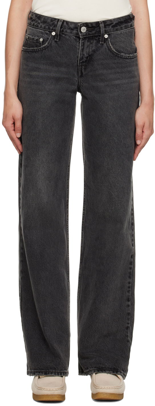 Jeans Levi's Black Low Loose Sort | A5566-0000, 0