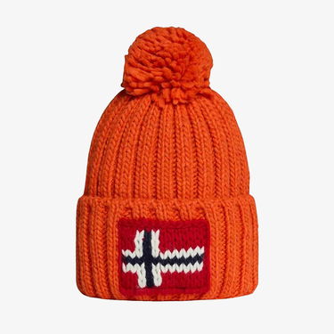 Beanie Napapijri Semiury Pom Beanie Orange | NP0A4GKBA001, 3