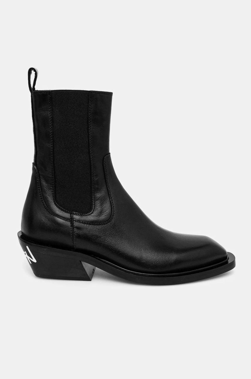 Sneakers og sko Fiorucci Heeled Chelsea Boots Sort | W01FMASH162LE03.BK01, 0