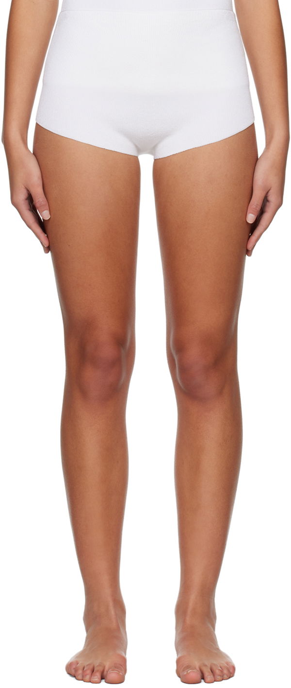 Trusser The Row Ausra Knit Briefs Hvid | 6884-Y224, 0