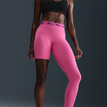 Leggings Nike A'ja Wilson A'symmetric Mid-Rise Single-Leg Basketball Leggings Lyserød | HQ6455-684, 3