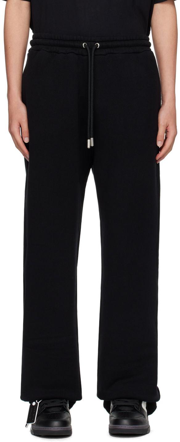 Joggingbukser Off-White Black Stitch ARR Sweatpants Sort | OMCH054C99FLE0031001