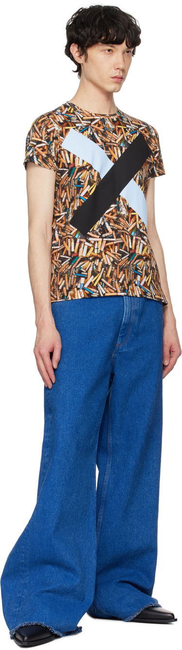 T-shirt Vivienne Westwood Vivienne Westwood Cigarette Print T-Shirt Flerfarvet | 3G01001G-J006E-, 3
