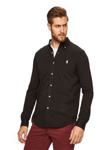Skjorte Polo by Ralph Lauren Shirt Sort | 710654408008