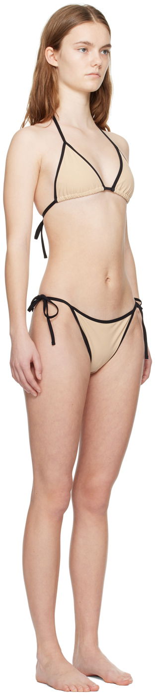 Badetøj TOTEME Tie Bikini Beige | 241-WSW1028/WSW1029-FB0097, 1