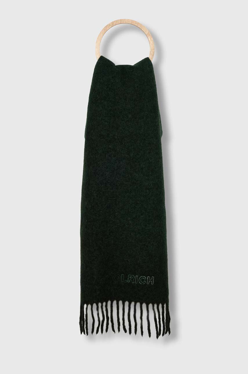 Tørklæde WOOLRICH Alpaca Wool Ombre Scarf With Fringe Grøn | CFWWAC0174FRUT3552, 0
