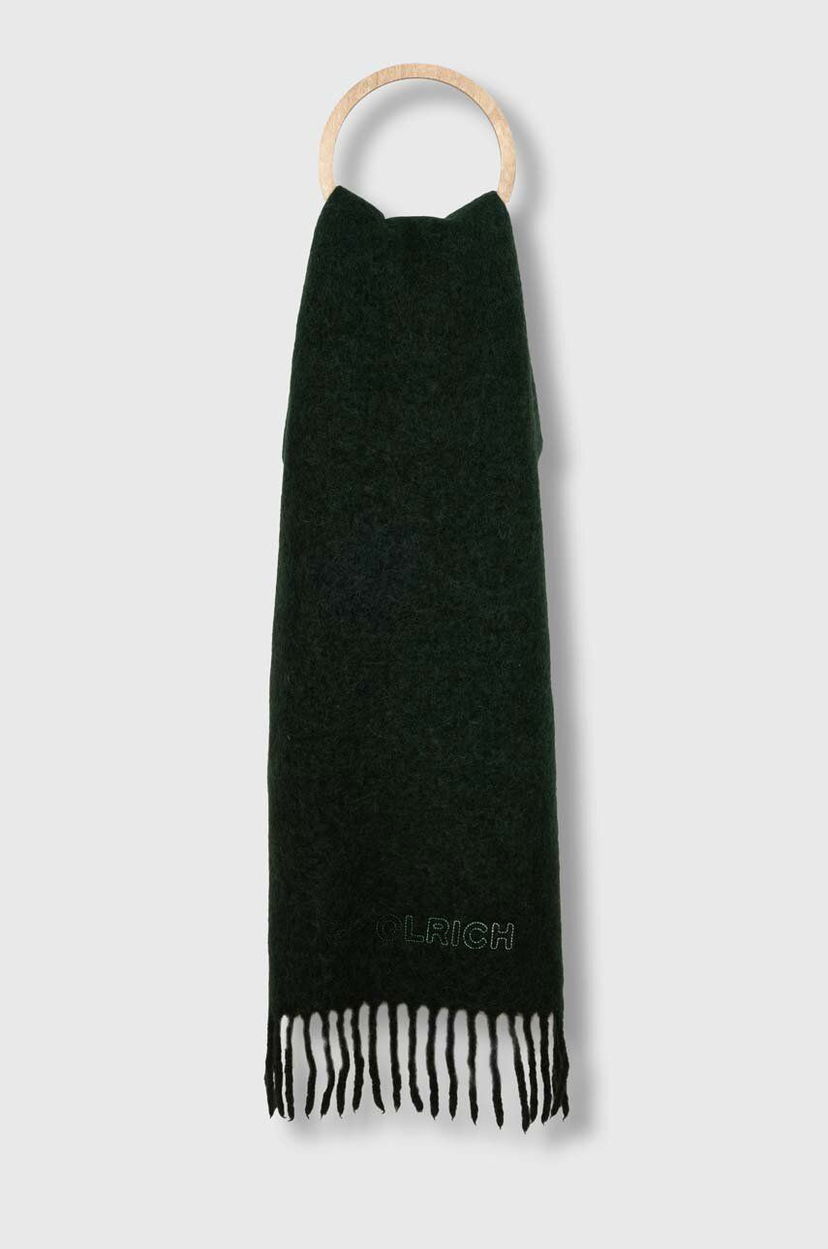 Tørklæde WOOLRICH Alpaca Wool Ombre Scarf With Fringe Grøn | CFWWAC0174FRUT3552