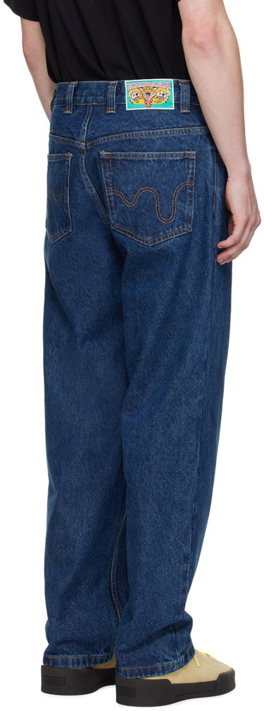 Jeans BBC IceCream Running Dog Double Scoop Jeans Blå | ICD002, 2