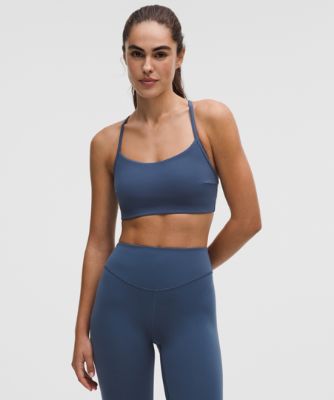 Bh lululemon Evolve Flow Y Light-Support Bra C/D Cups, Size L Blå | prod20005495, 5