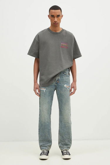 T-shirt Ksubi KSUBI Global Ekcess Graphic T-Shirt Grå | MPS25TE016, 5